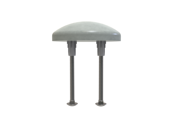 3.5" Diameter Top Gard Bollard Cap TG3-R0.190