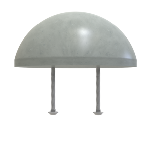 6.625" Diameter Top Gard Pipe Bollard Cap TG6-R0.197