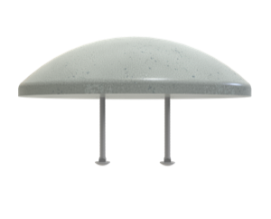 8.625" Top Gard Bollard Cap TG8-R0.199